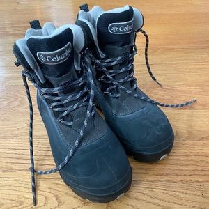 Black/Charcoal Columbia Winter Boots